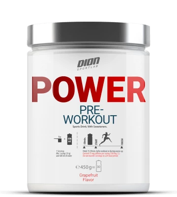 POWER Pre-Workout Koormuseelne spordijook vitamiinidega ja mineraalidega