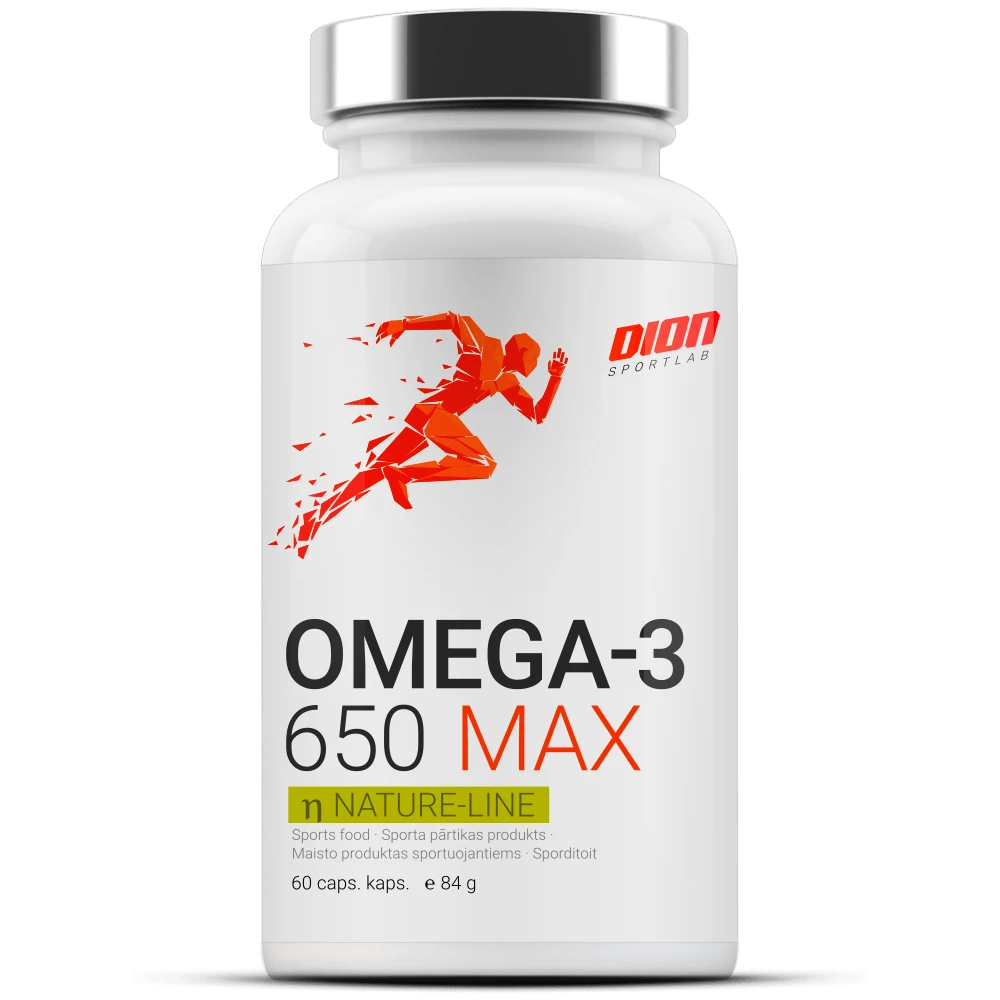 OMEGA-3 MAX 650 1000 mg Концентрат рыбьего жира (65% Omega-3)